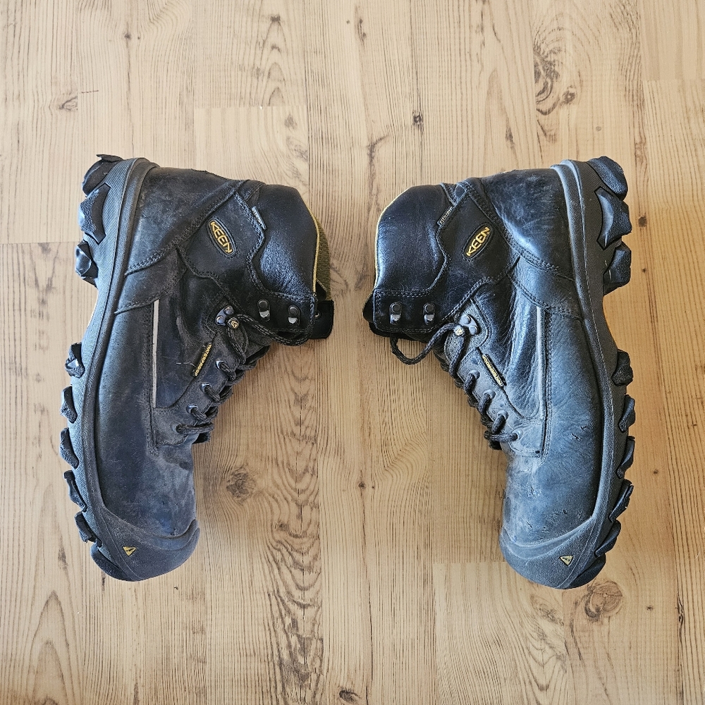 Keen Men's Steel Toe Leather Boots - Picture 2 of 9